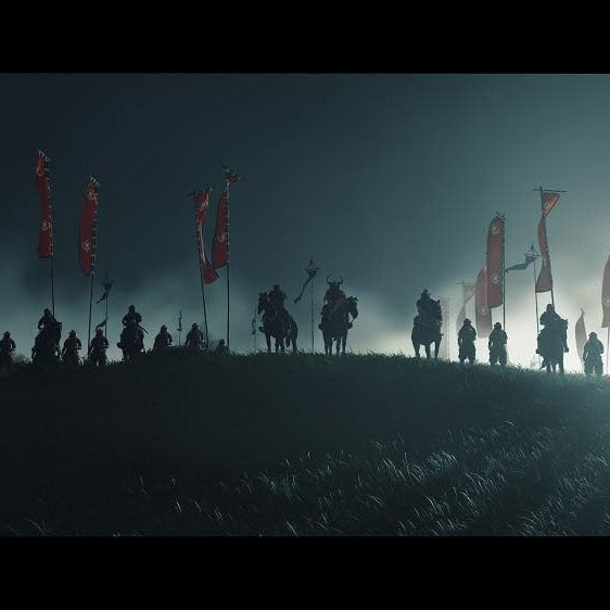 Ghost of Tsushima back cover with game details