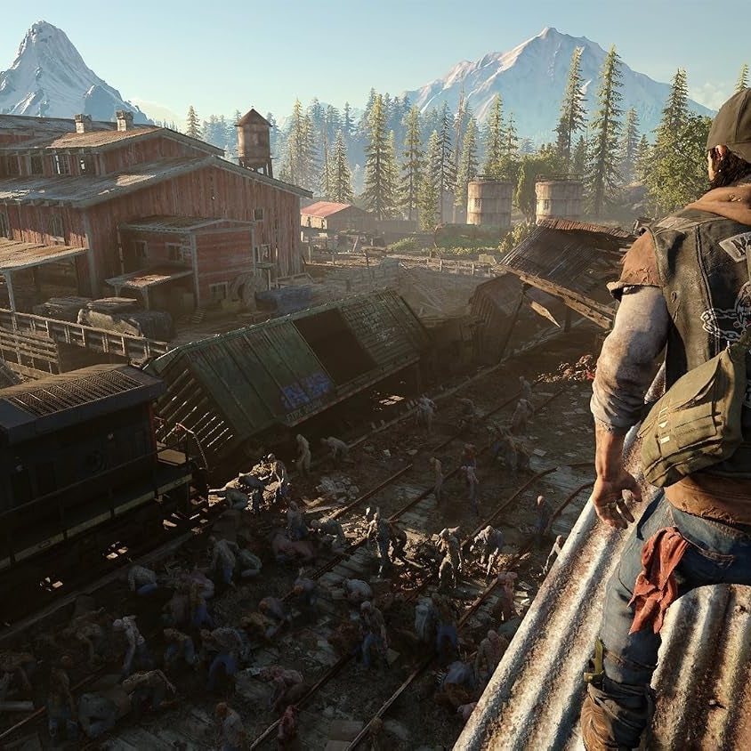 Days Gone gameplay screenshot - combat