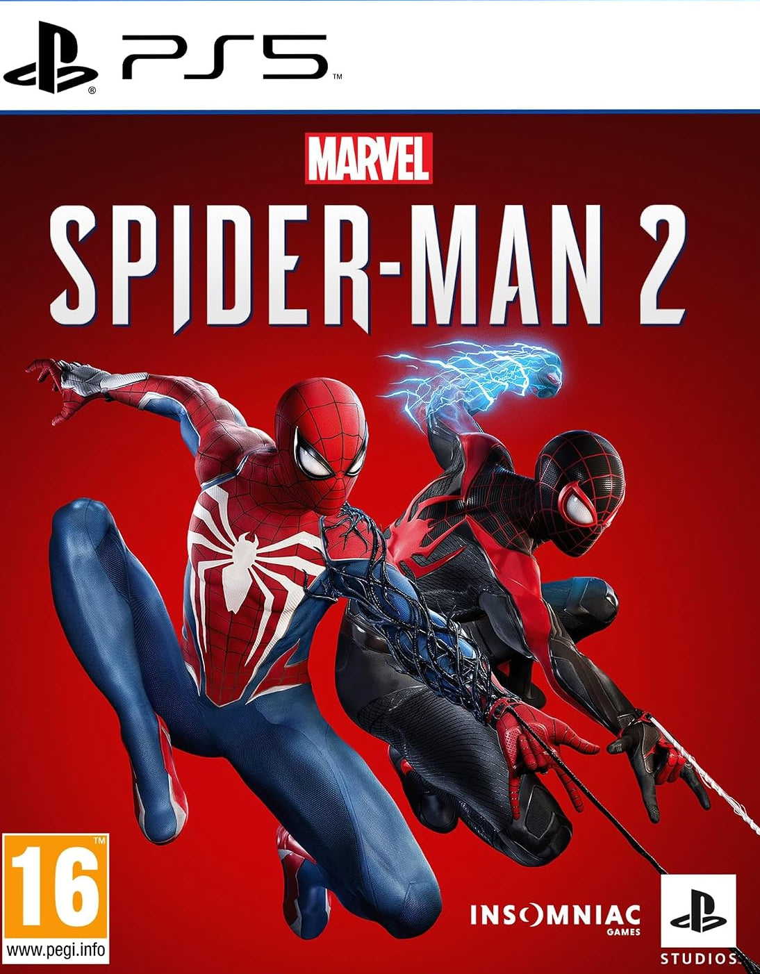 Marvel's Spider-Man 2 PS5 cover art