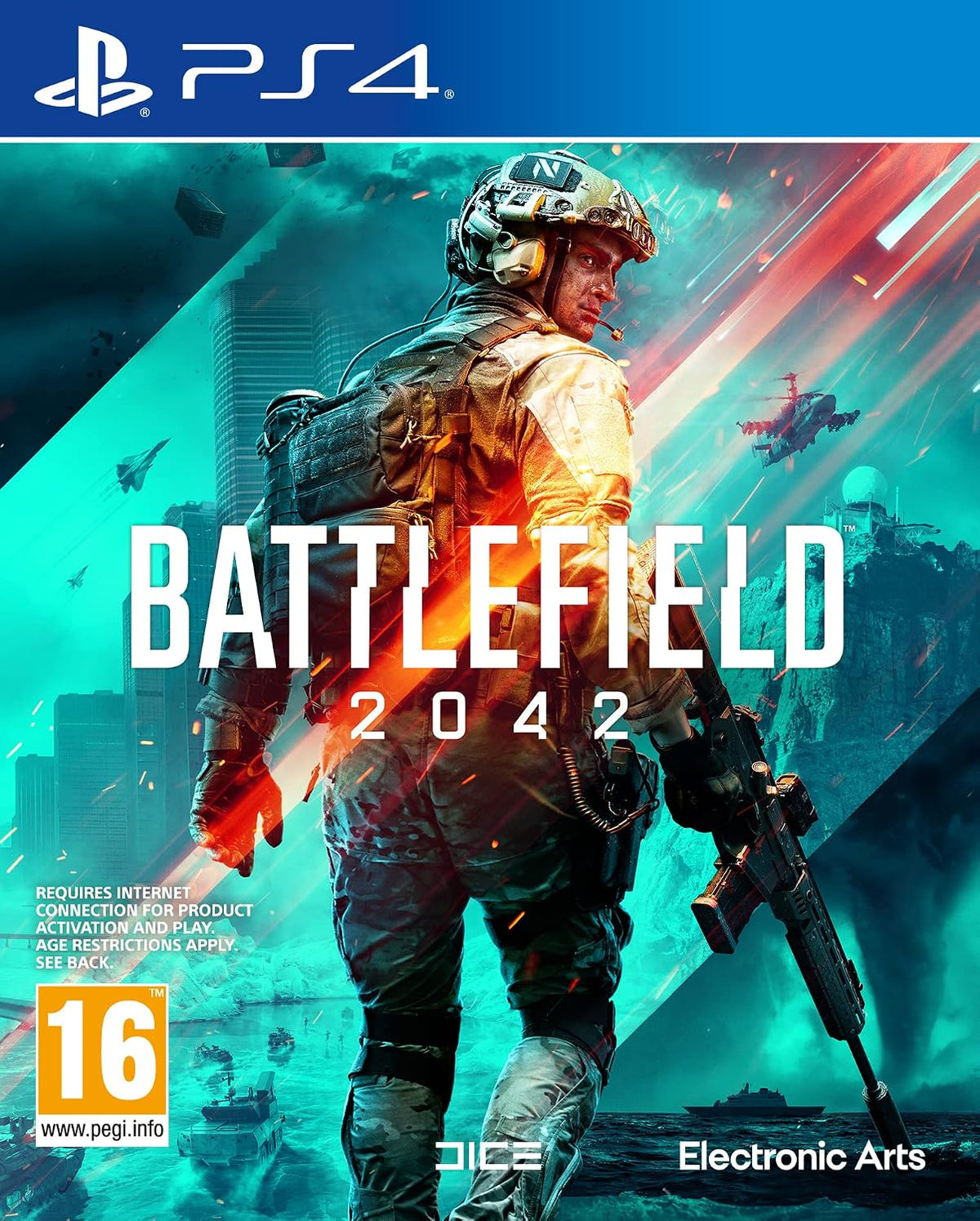 Battlefield 2042 cover art