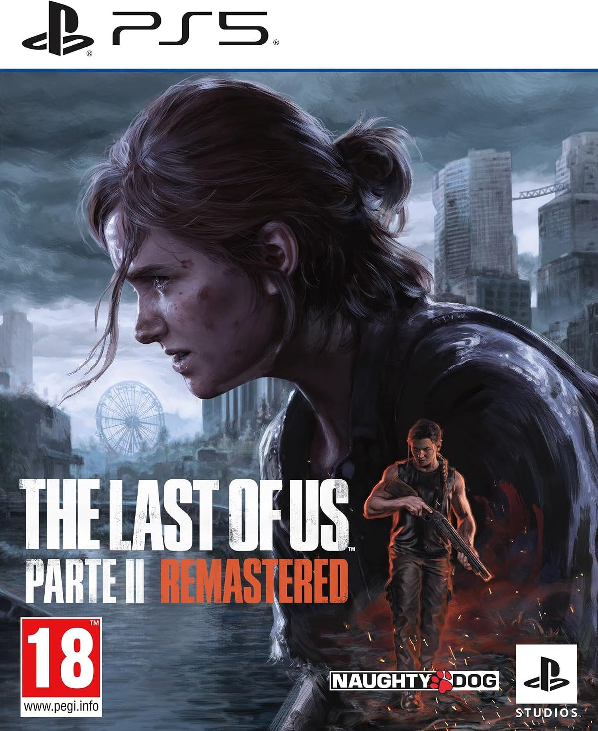 The Last of Us Part II Remastered PS5 cover art
