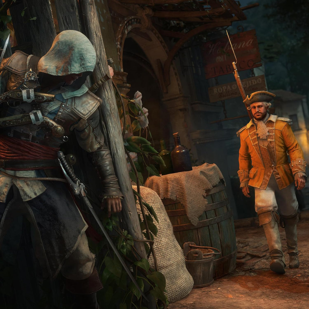 Assassin's Creed Black Flag Resynced gameplay screenshot - open world sailing