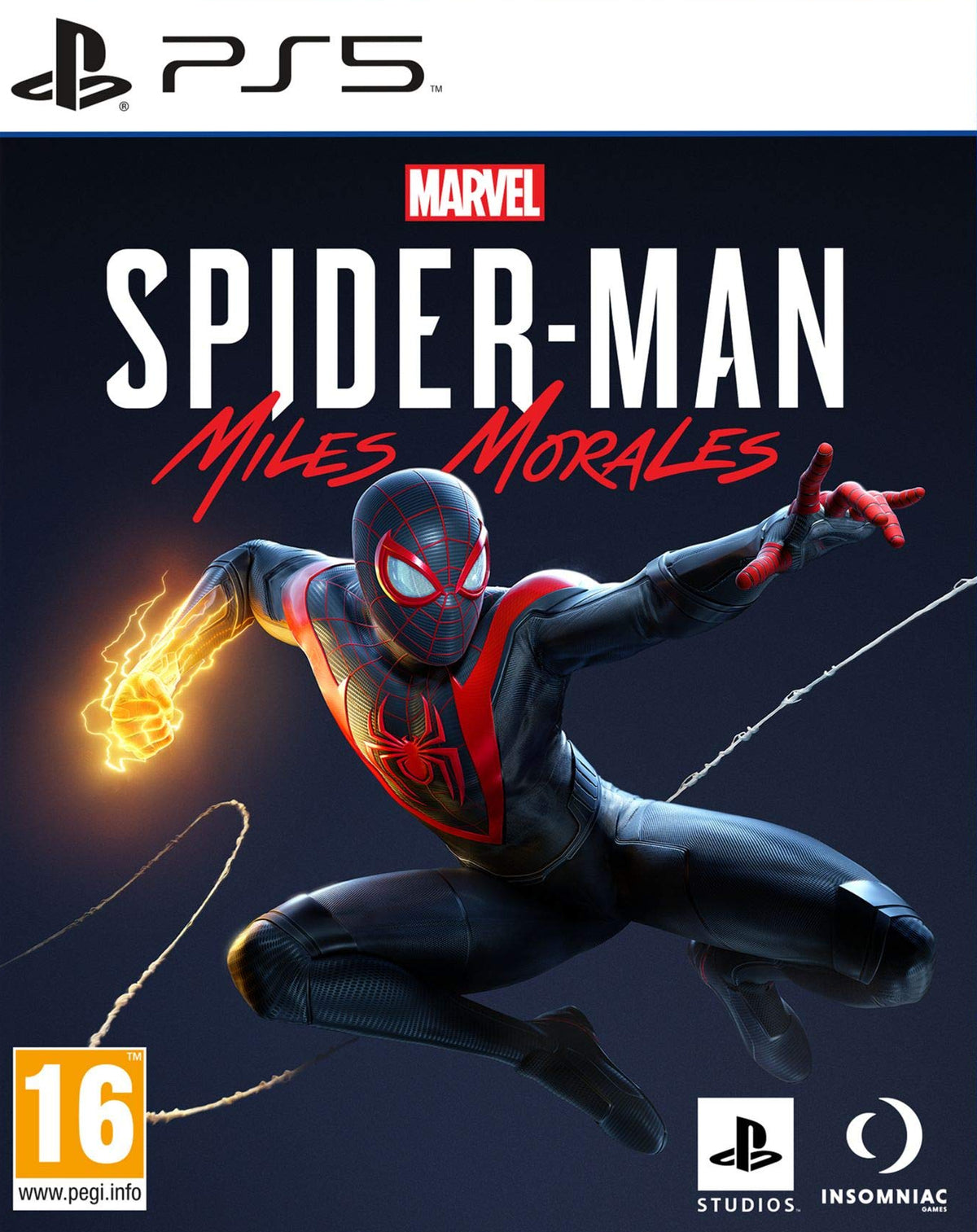 Marvel's Spider-Man: Miles Morales disc case