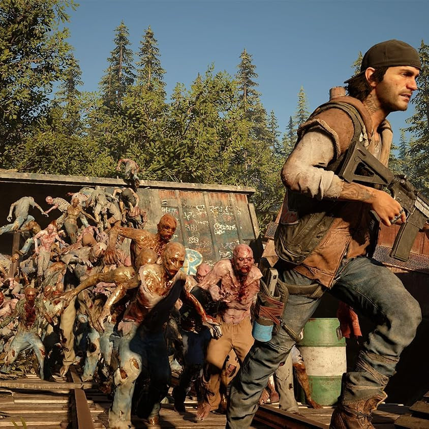 Days Gone gameplay screenshot - Freaker horde